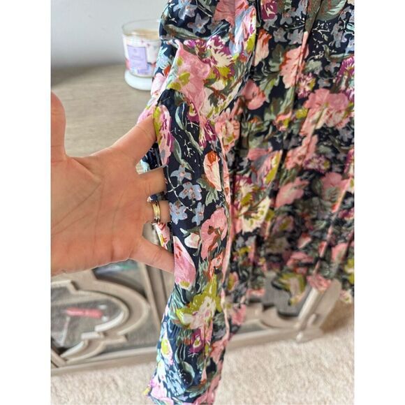 La’ Ven NWT Floral Mini Dress Size XSmall - Picture 7 of 13